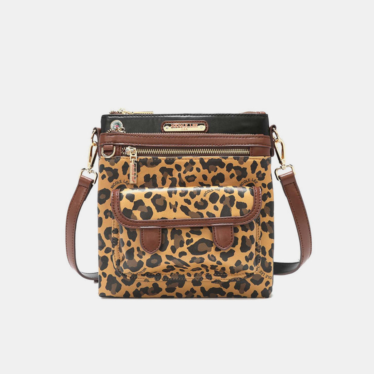 Nicole Lee USA Leopard crossbody bag - Thandynie