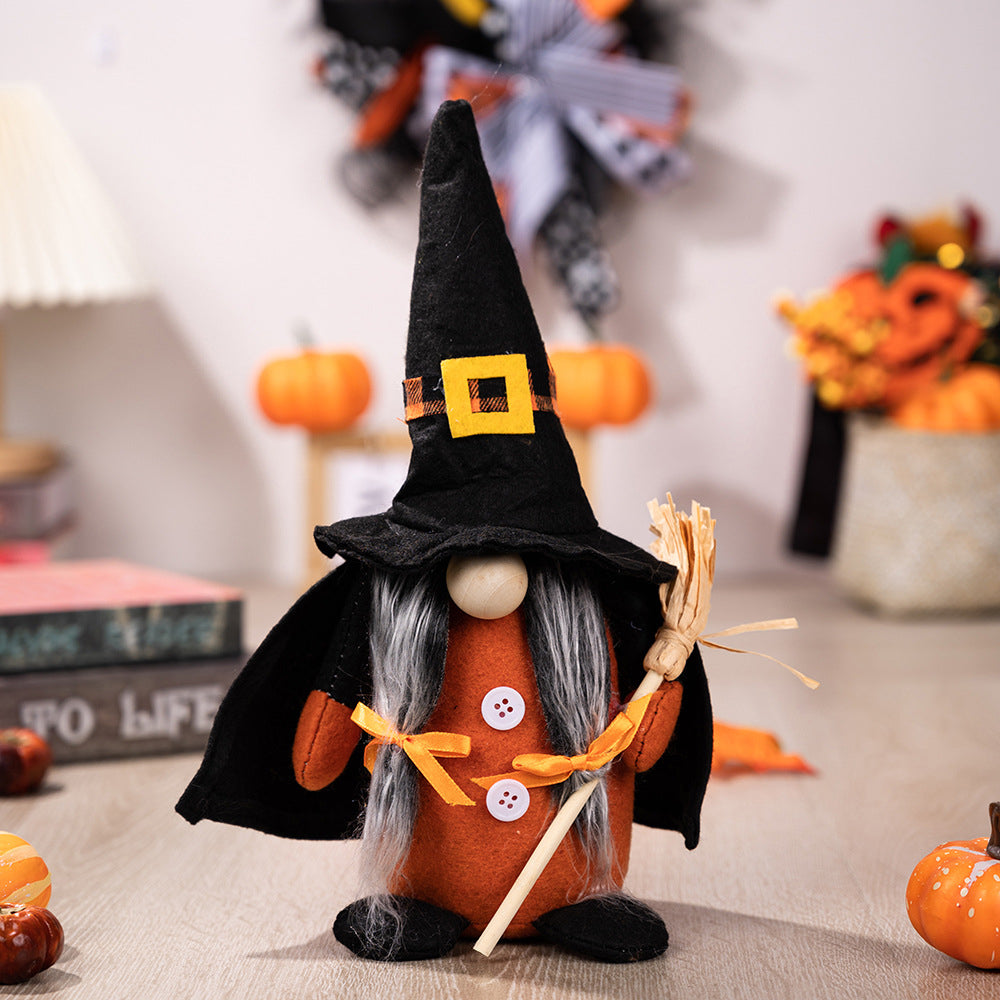 Halloween Faceless Short Leg Gnome Female One Size