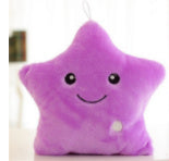 Luminous Pillow Colorful Body Pillow Purple 2pcs