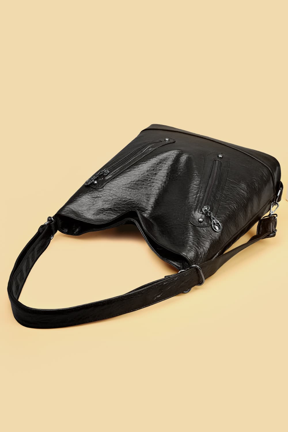 PU Leather Shoulder Bag - Thandynie