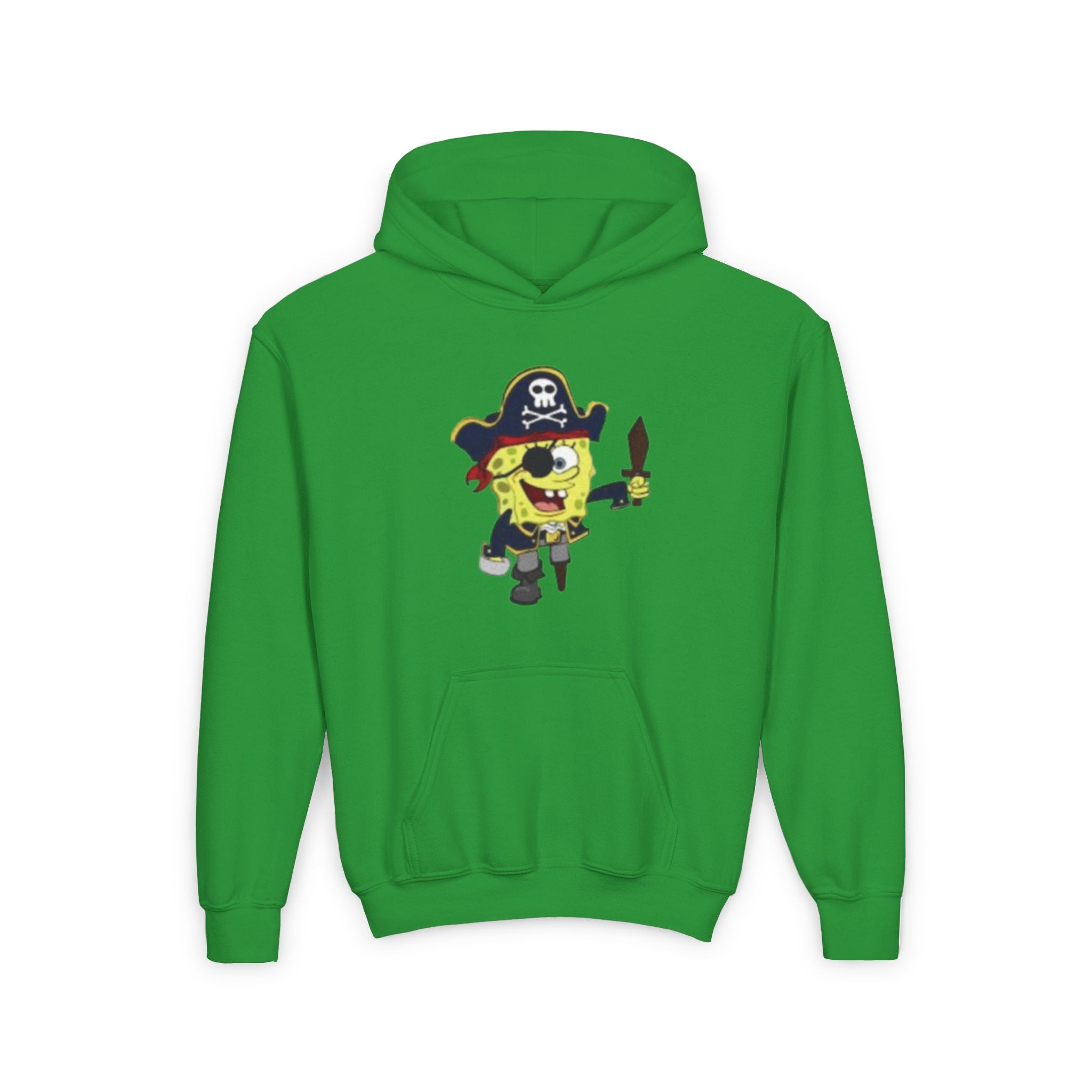 Youth Heavy Blend Hooded Sweatshirt Irish Green