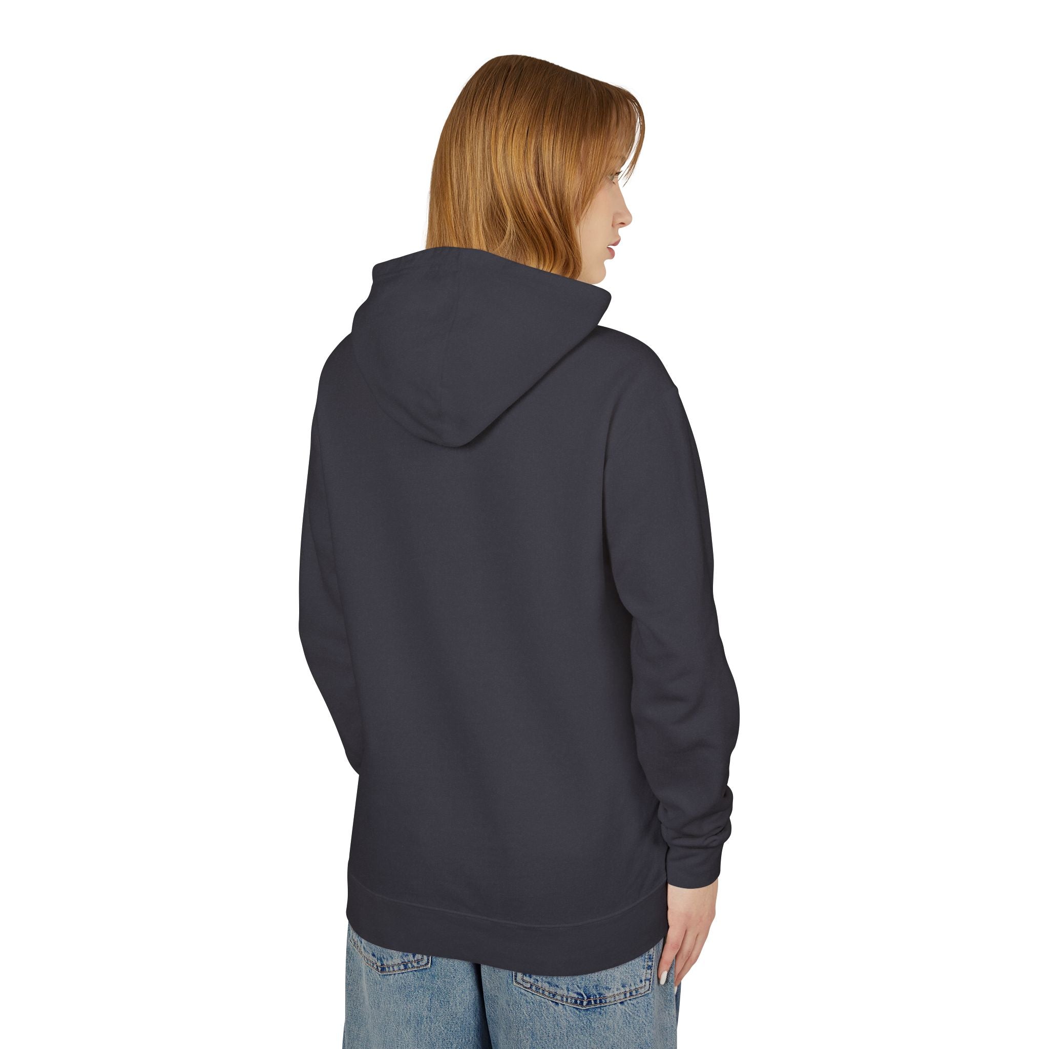 Hooded Sweatshirt - 'Home of the Brave' Bald Eagle Fireworks Illustration