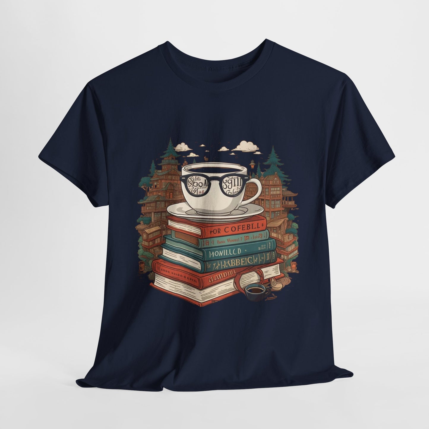 Bibliophile's Bliss Unisex Cotton Tee – Perfect for Book Lovers, Soft and Durable