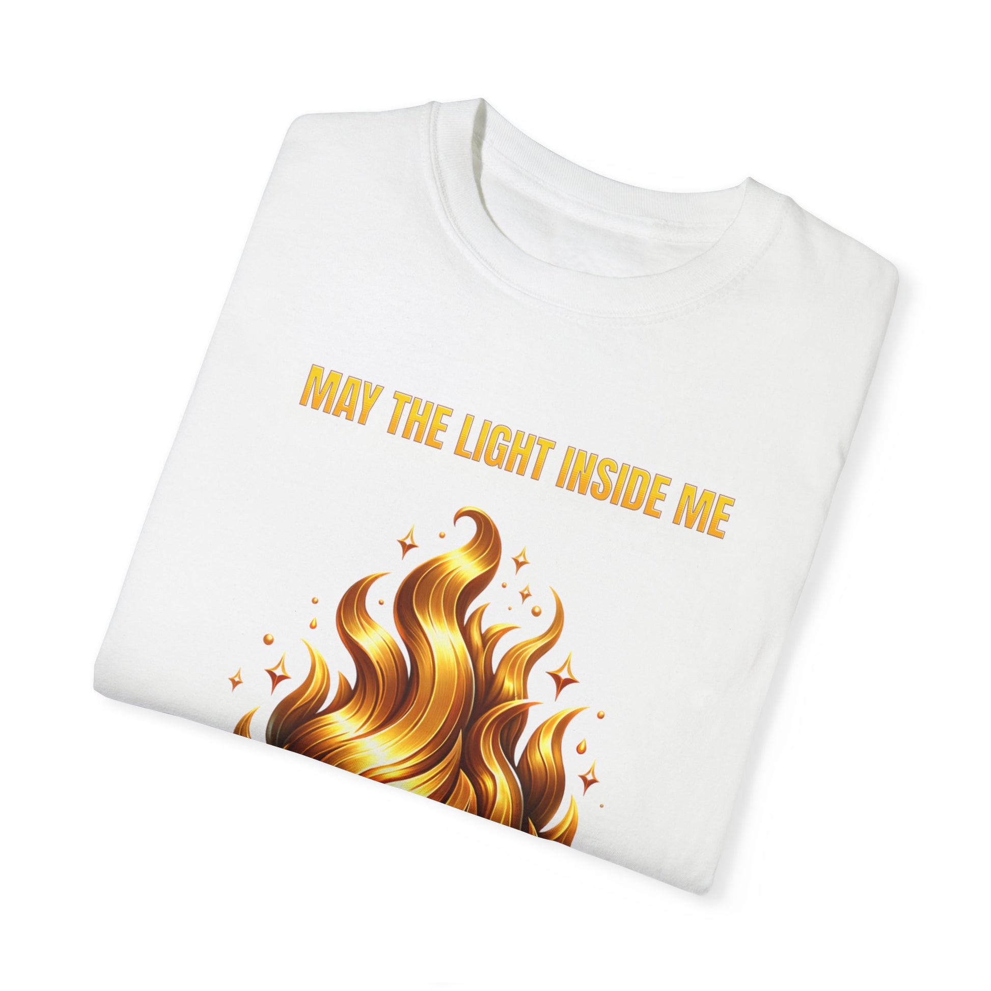 Light Inside Me - Unisex Garment-Dyed T-Shirt – Soft, Comfortable, and Perfect for Personal Expression