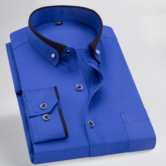 Stretch shirt for men 16721style