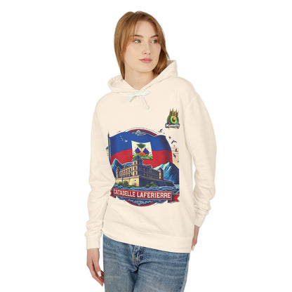 Citadelle Laferrière Haitian Pride Hoodie – Custom Hooded Sweatshirt with Flag Illustration