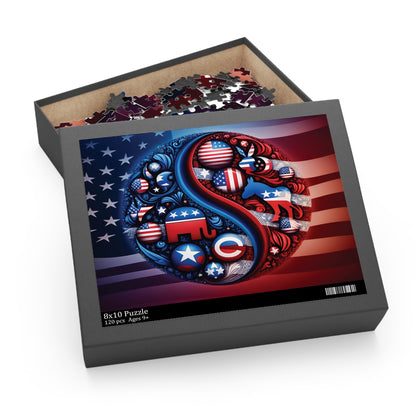 Patriotic Pride Jigsaw Puzzle (120, 252, 500-Piece)