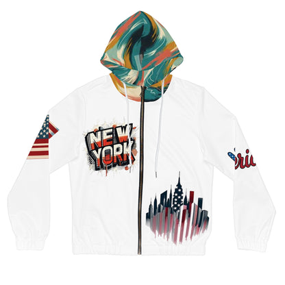 American Patriot Women's Hoodie White