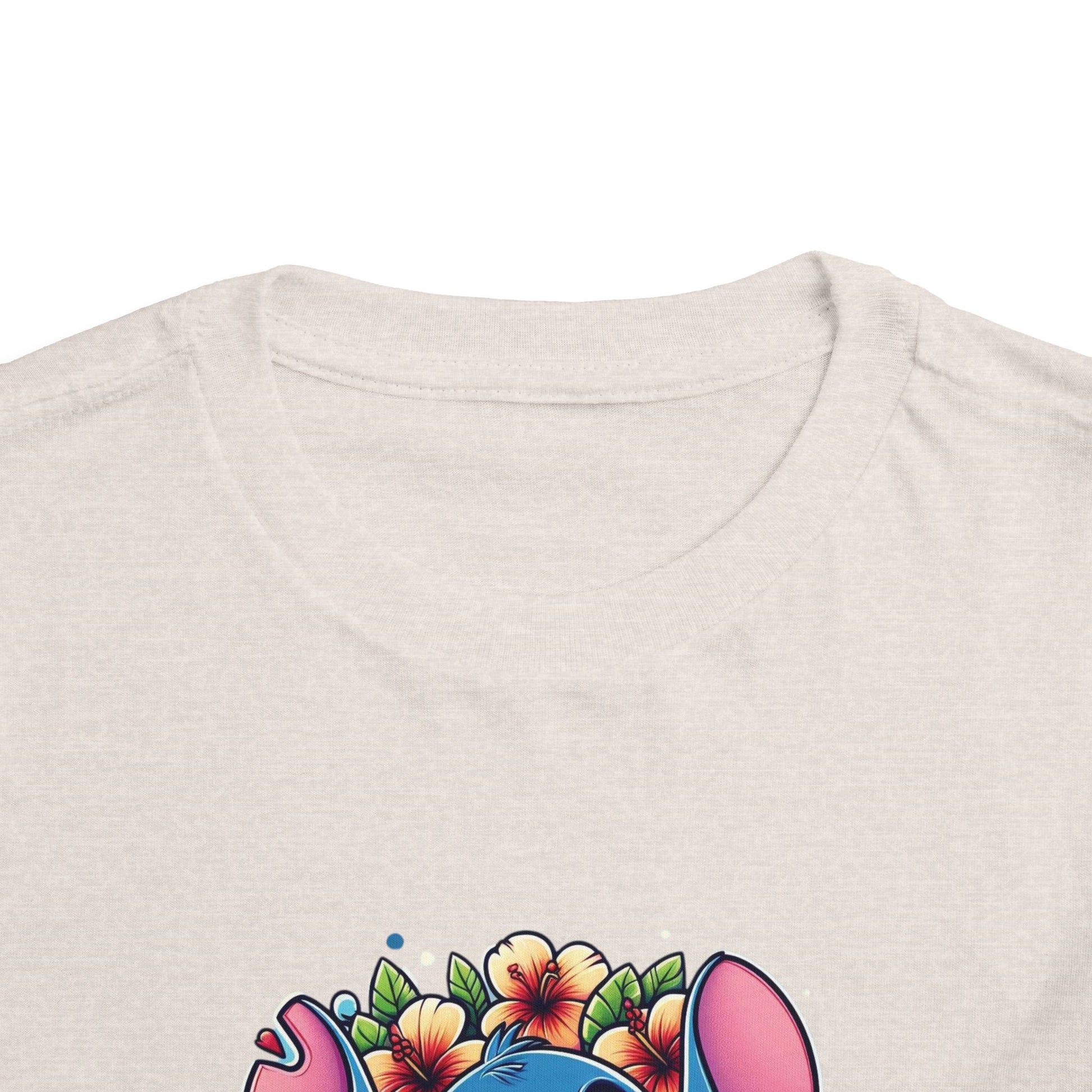 Toddler Tee, Lilo & Stitch Design, Stitch Lei Heart, Kids Shirt, Baby Tshirt, Children Clothing, Disney Gift, Ohana Love, Family Outfit