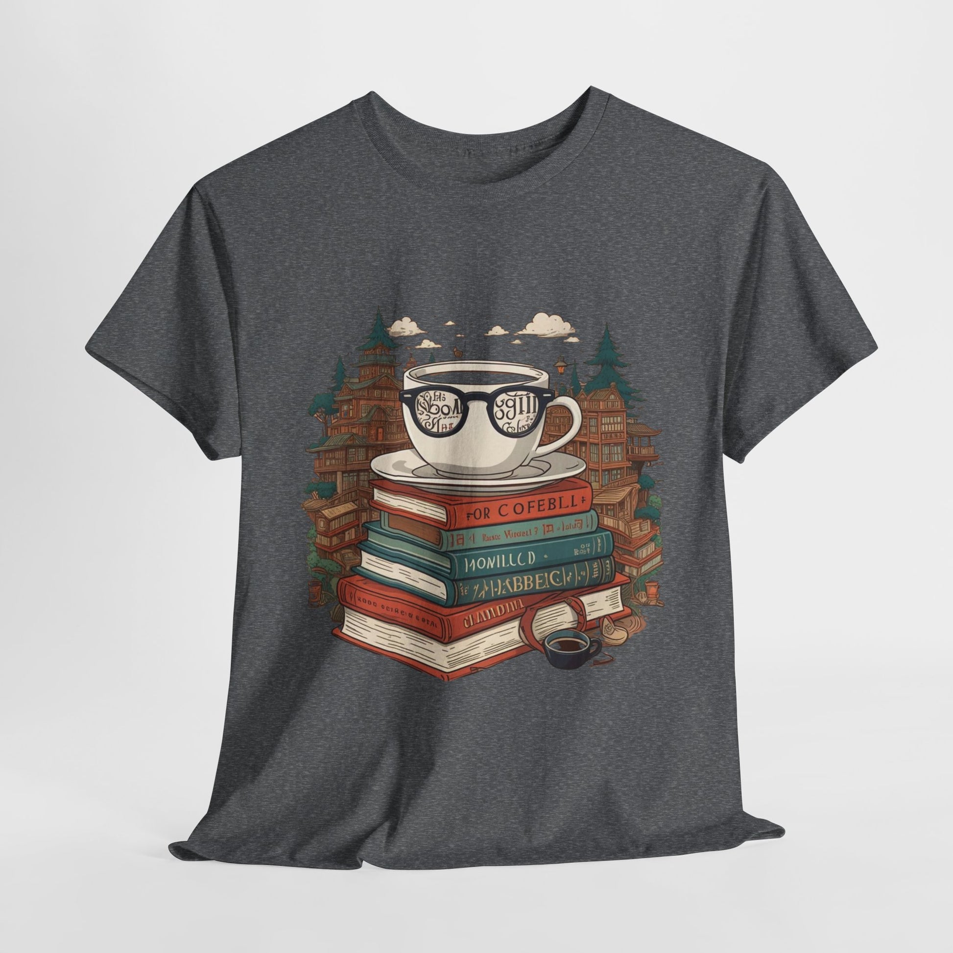 Bibliophile's Bliss Unisex Cotton Tee – Perfect for Book Lovers, Soft and Durable