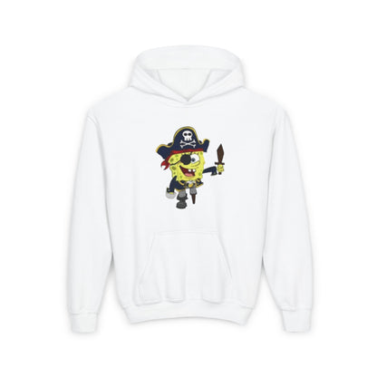 Youth Heavy Blend Hooded Sweatshirt White