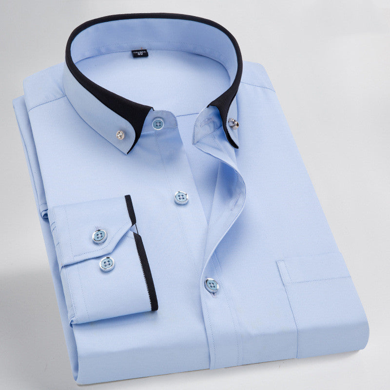 Stretch shirt for men 16723style