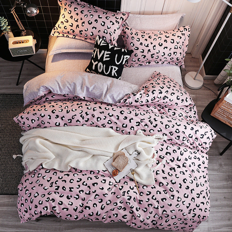 Bedding set duvet cover Pink