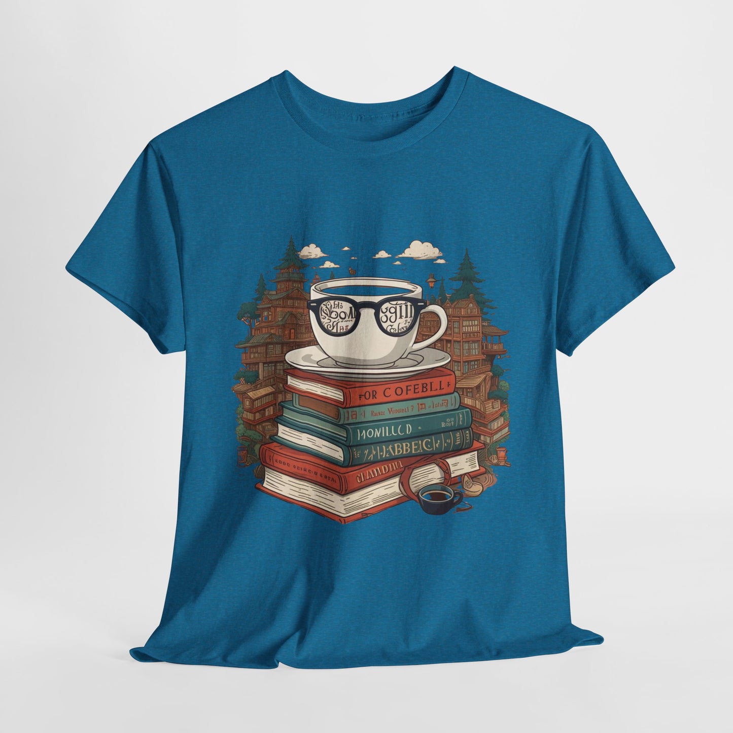 Bibliophile's Bliss Unisex Cotton Tee – Perfect for Book Lovers, Soft and Durable