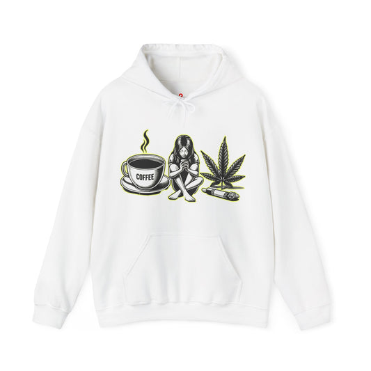 Cool Vibes - Unisex Heavy Blend™ Hooded Sweatshirt White L