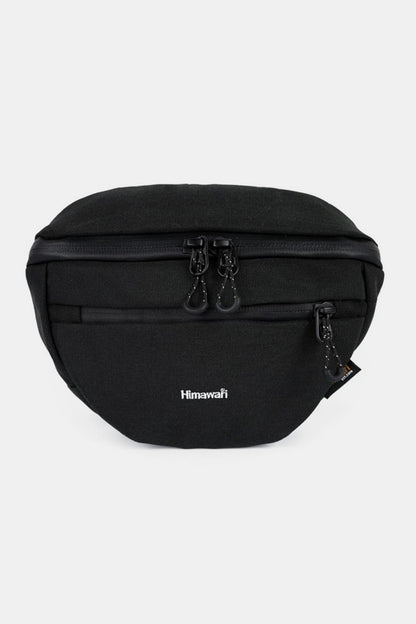 Himawari Waterproof Canvas Adjustable Strap Sling Bag Black One Size