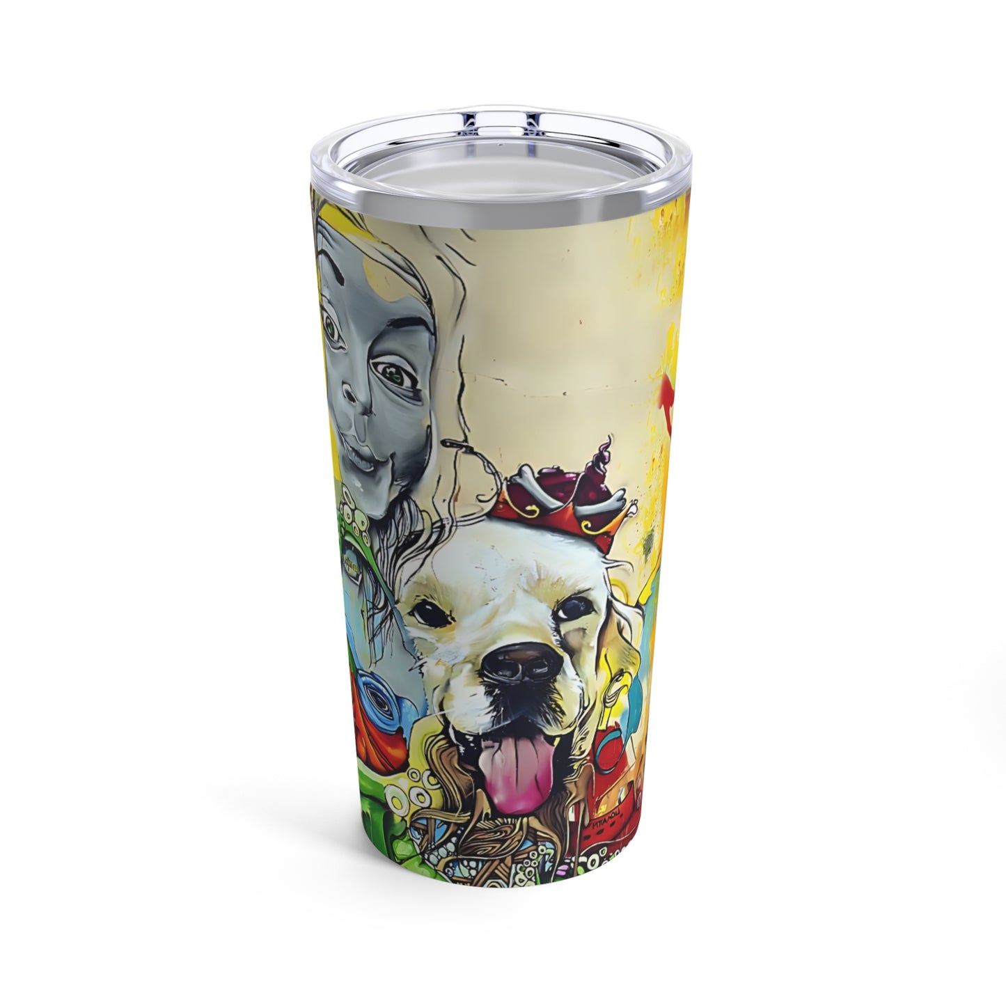 Street Art Tumbler 20oz - Unique Tumbler for Art Enthusiasts 20oz