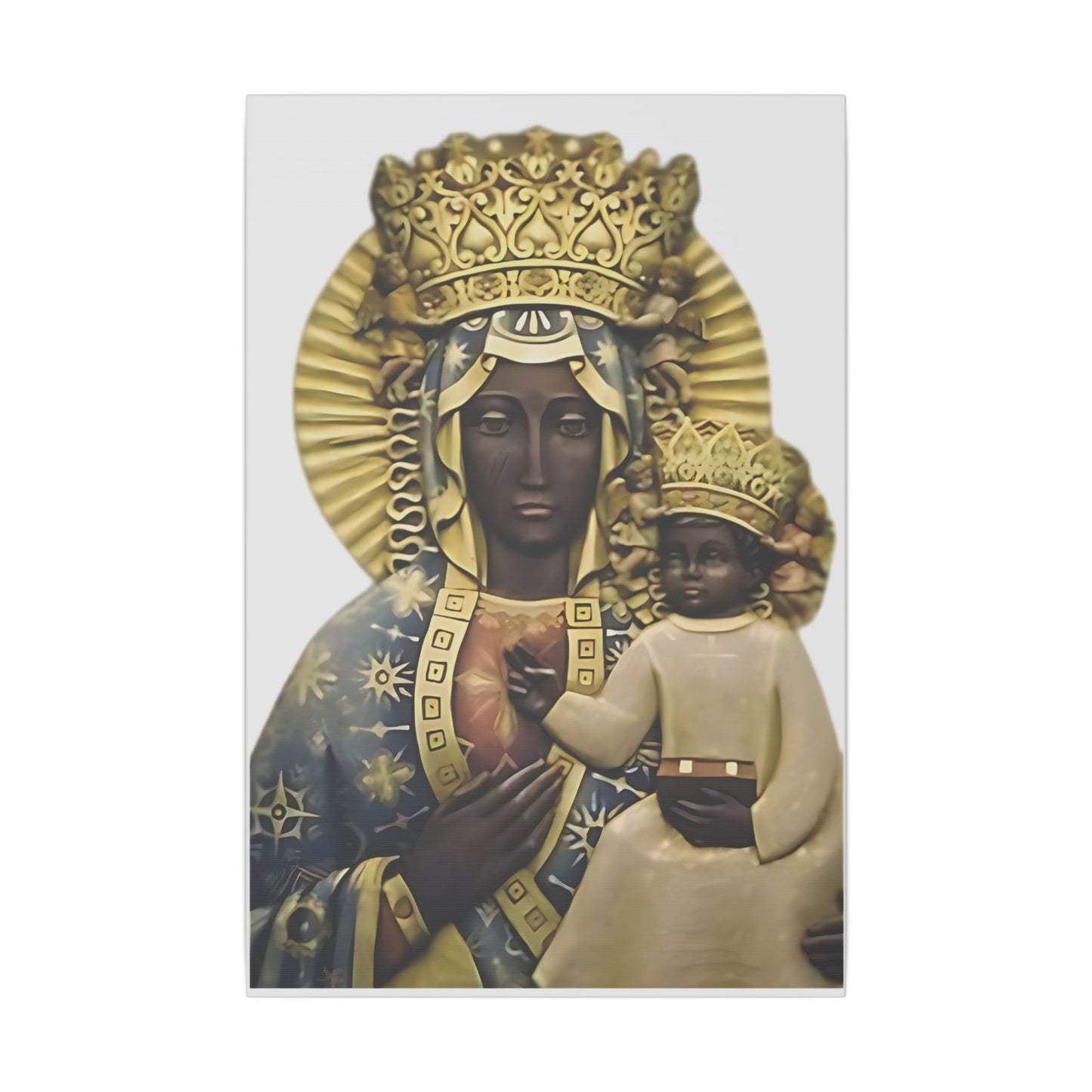 Erzulie Dantor - Matte Canvas, Stretched, 0.75" 16″ x 24″ (Vertical) 0.75''