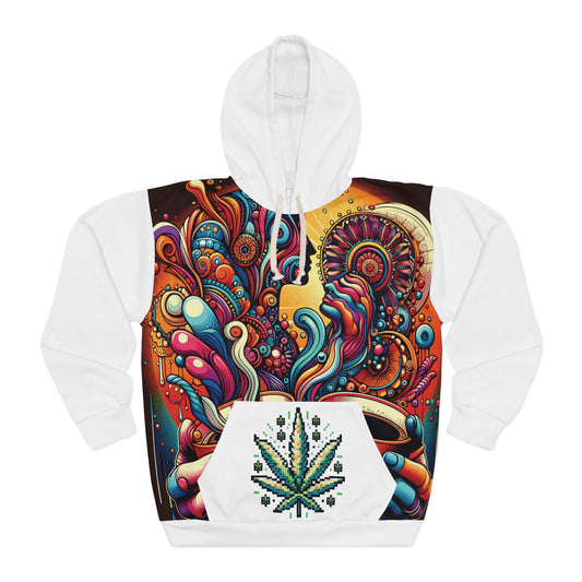 Good Vibes Art - Unisex Pullover Hoodie (AOP)