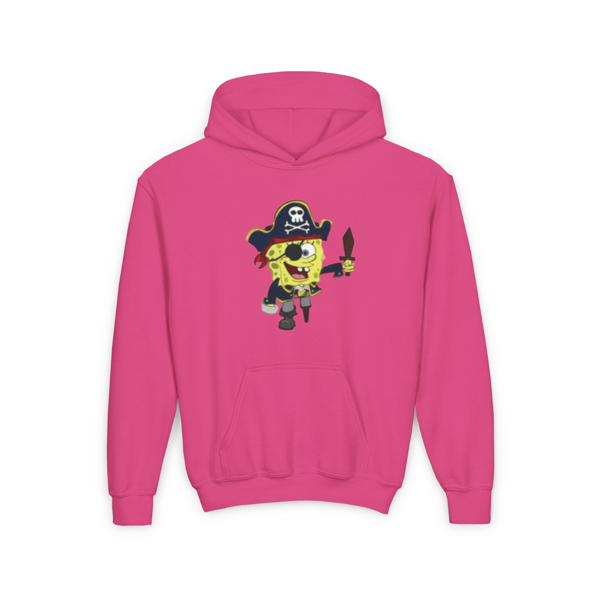 Youth Heavy Blend Hooded Sweatshirt Heliconia