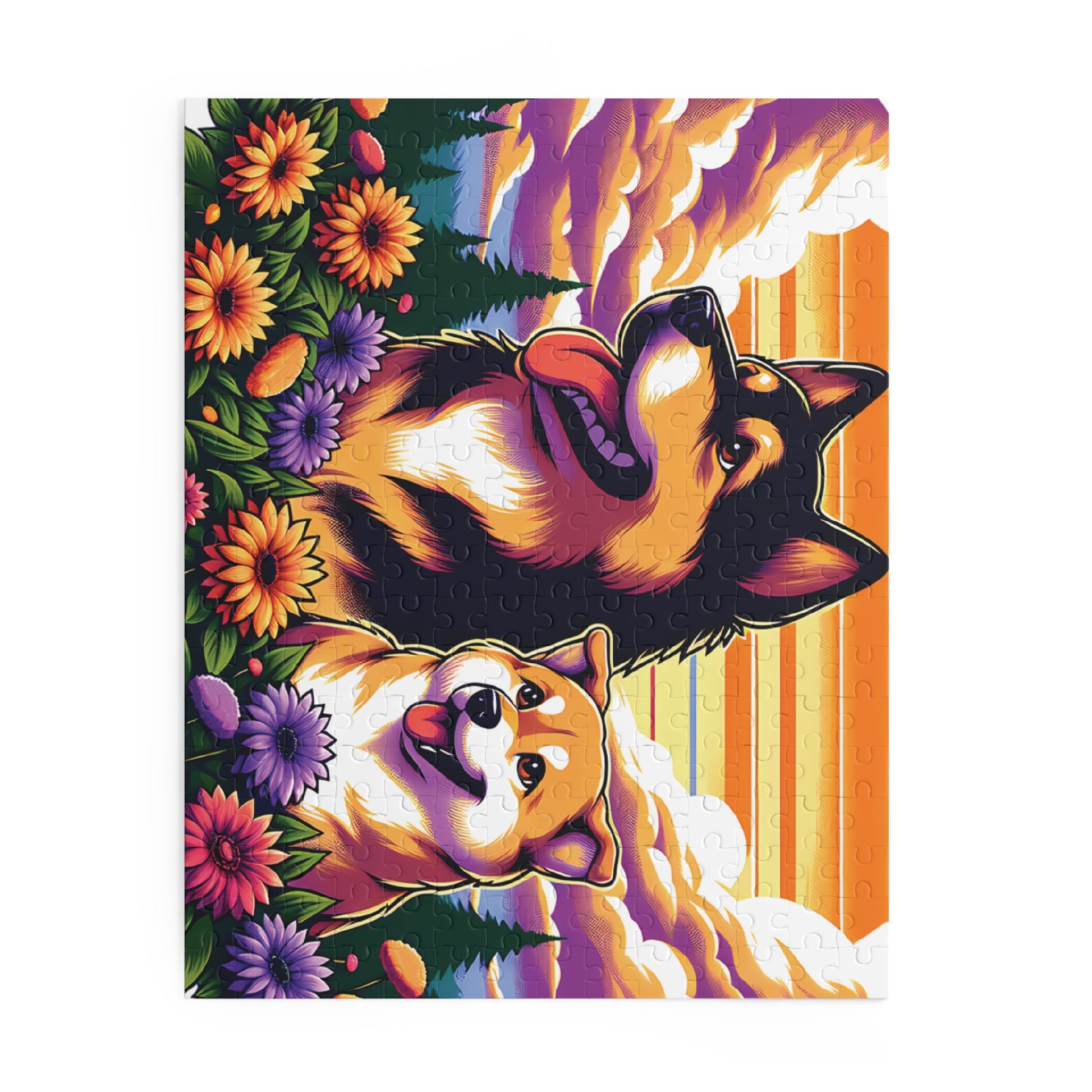 Furry Friends Art Puzzle – High-Quality Custom Puzzles in 120, 252, 500 Pieces with Gift-Ready Box