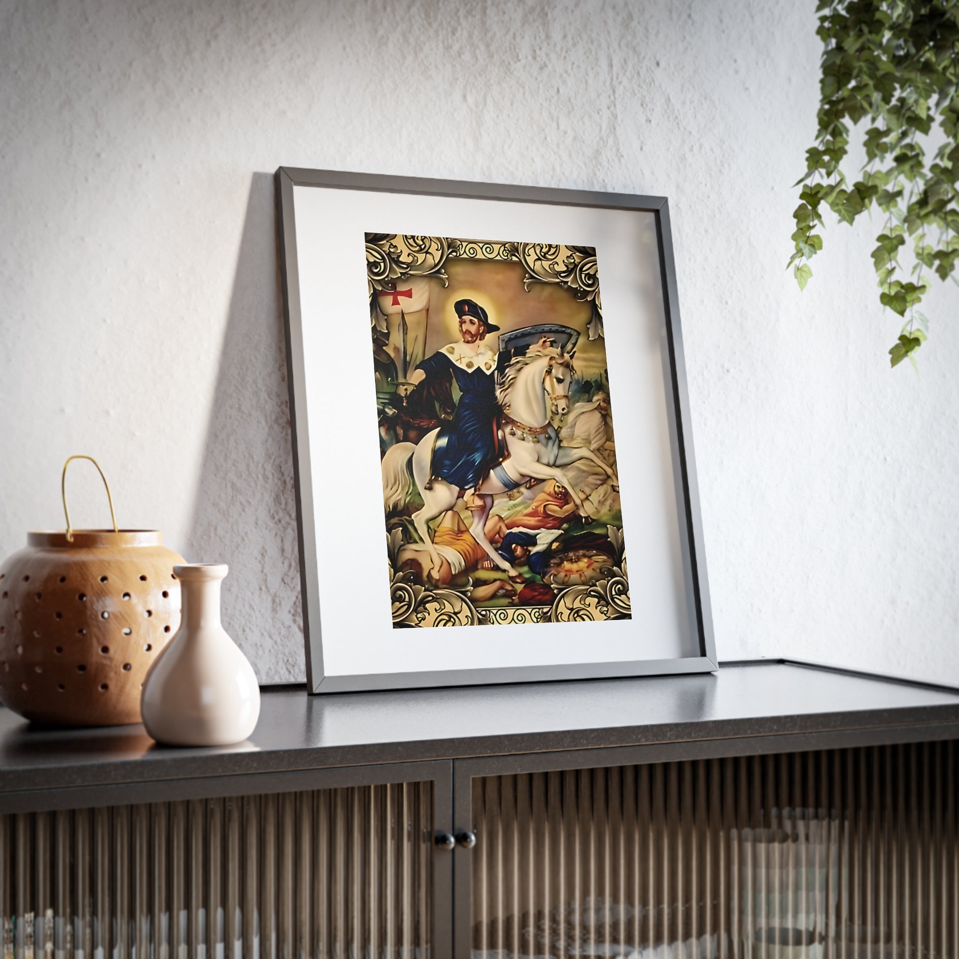 Saint Jacques Majeur Religious Art Poster – Spiritual Decor for Home and Gifts