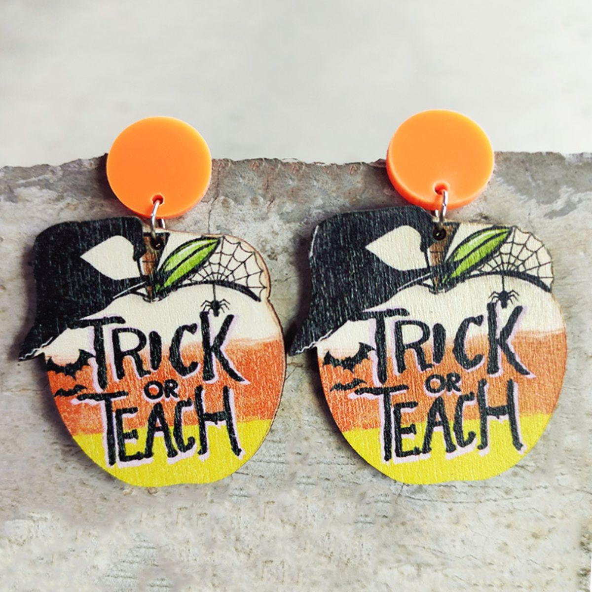 Halloween Drop Earrings Style A One Size