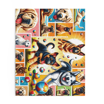 Puppy Puzzle (120, 252, 500-Piece)