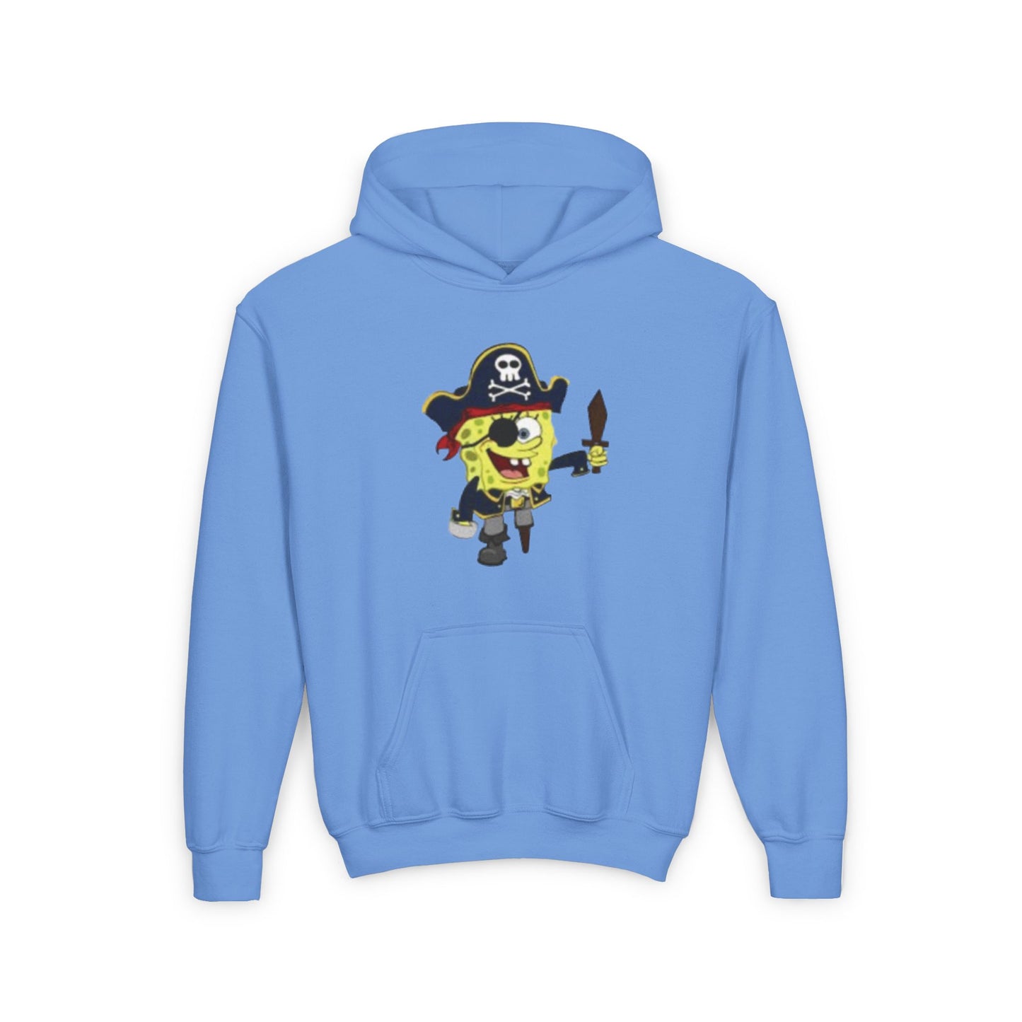 Youth Heavy Blend Hooded Sweatshirt Carolina Blue