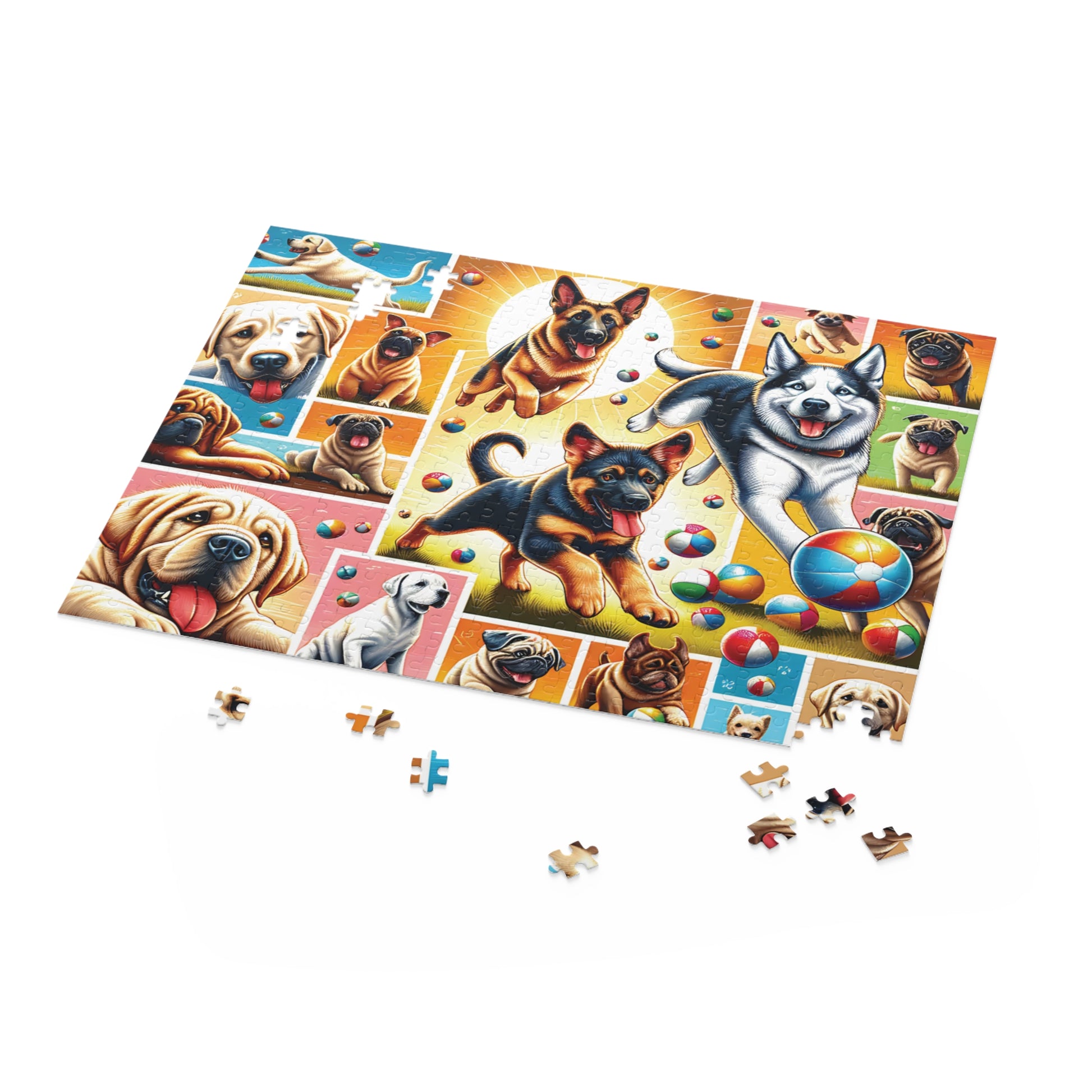 Puppy Puzzle (120, 252, 500-Piece)