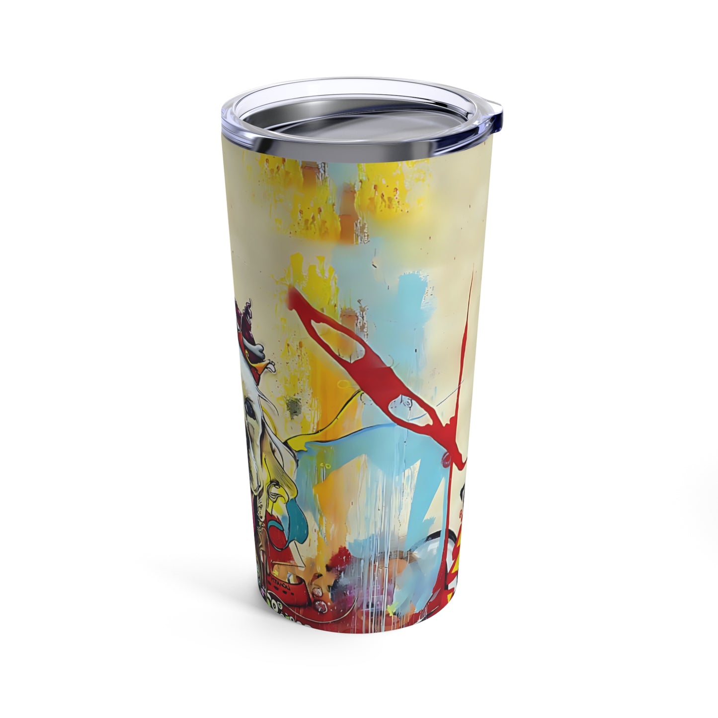 Street Art Tumbler 20oz - Unique Tumbler for Art Enthusiasts