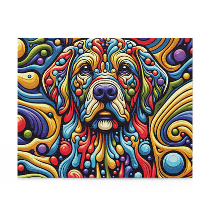 Dog Lovers' Art Puzzle (120, 252, 500-Piece) 10" × 8" (120 pcs)