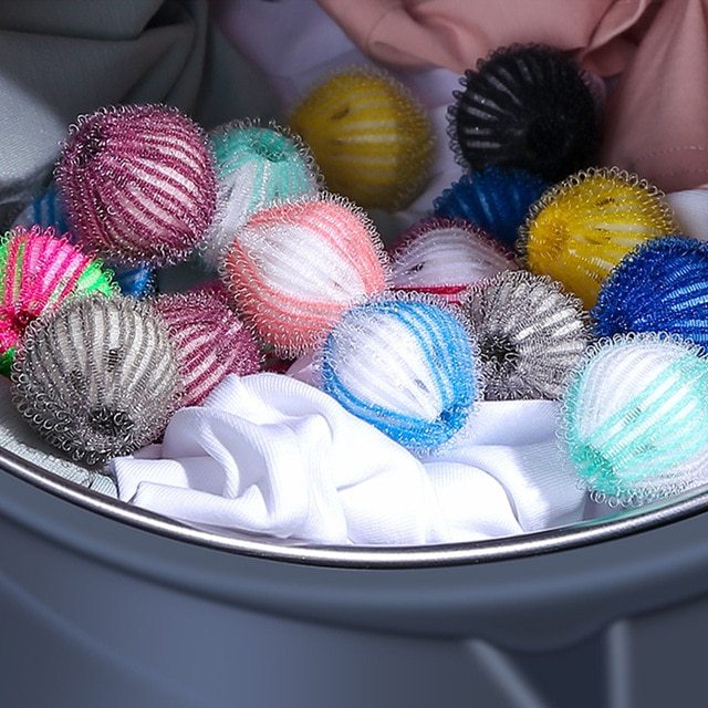 Laundry Ball To Remove hair, Decontaminate And Prevent Entanglement 6pcs