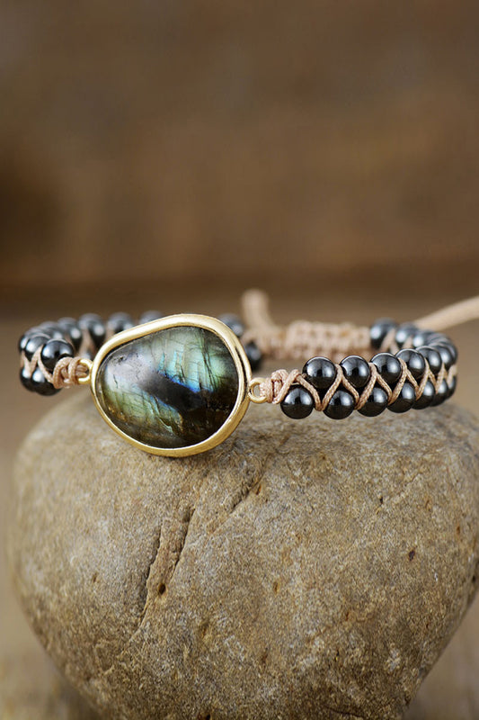 Natural Stone Beaded Bracelet - Thandynie