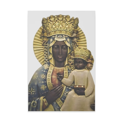 Erzulie Dantor - Matte Canvas, Stretched, 0.75" 24" x 36" (Vertical) 0.75''