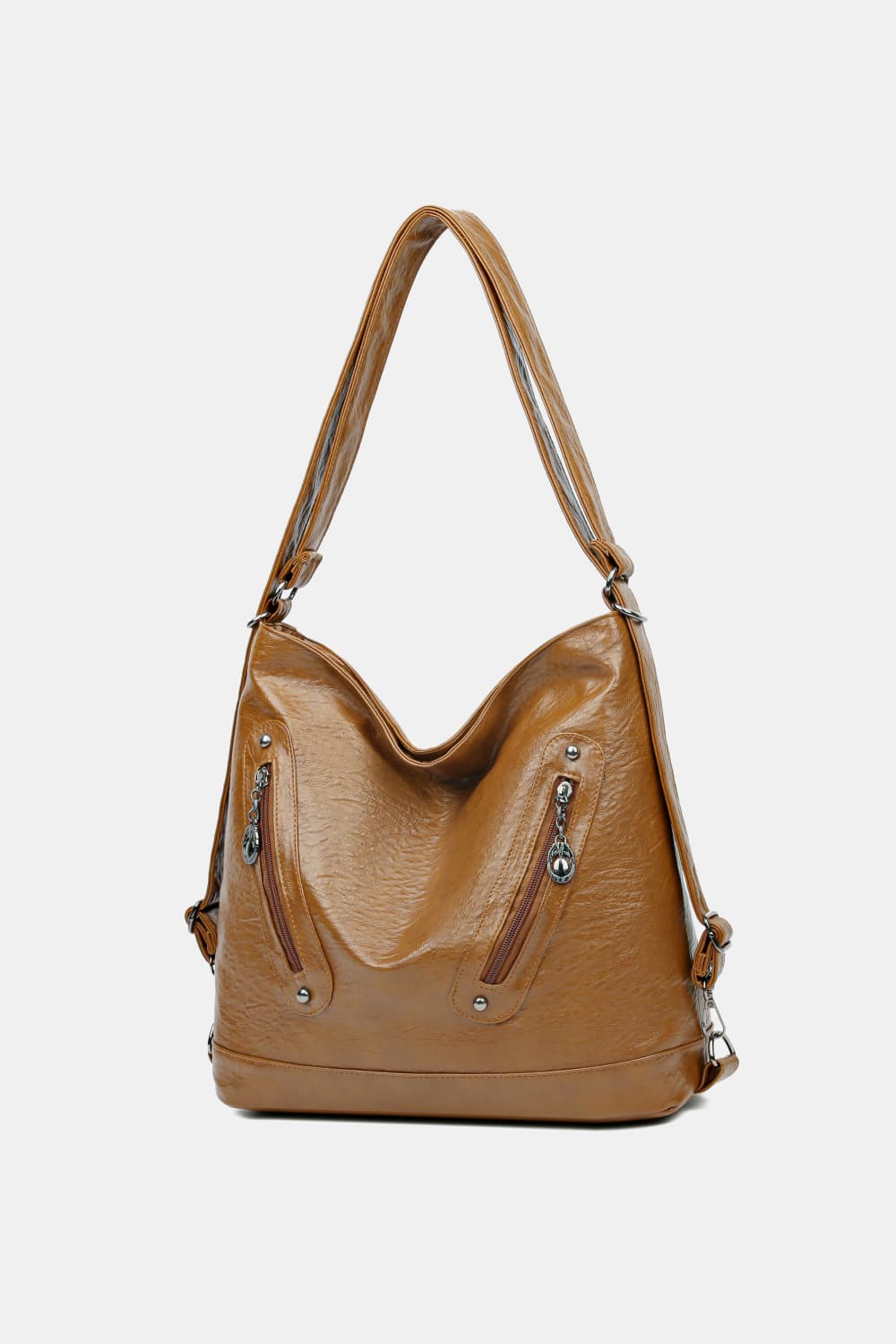 PU Leather Shoulder Bag - Thandynie