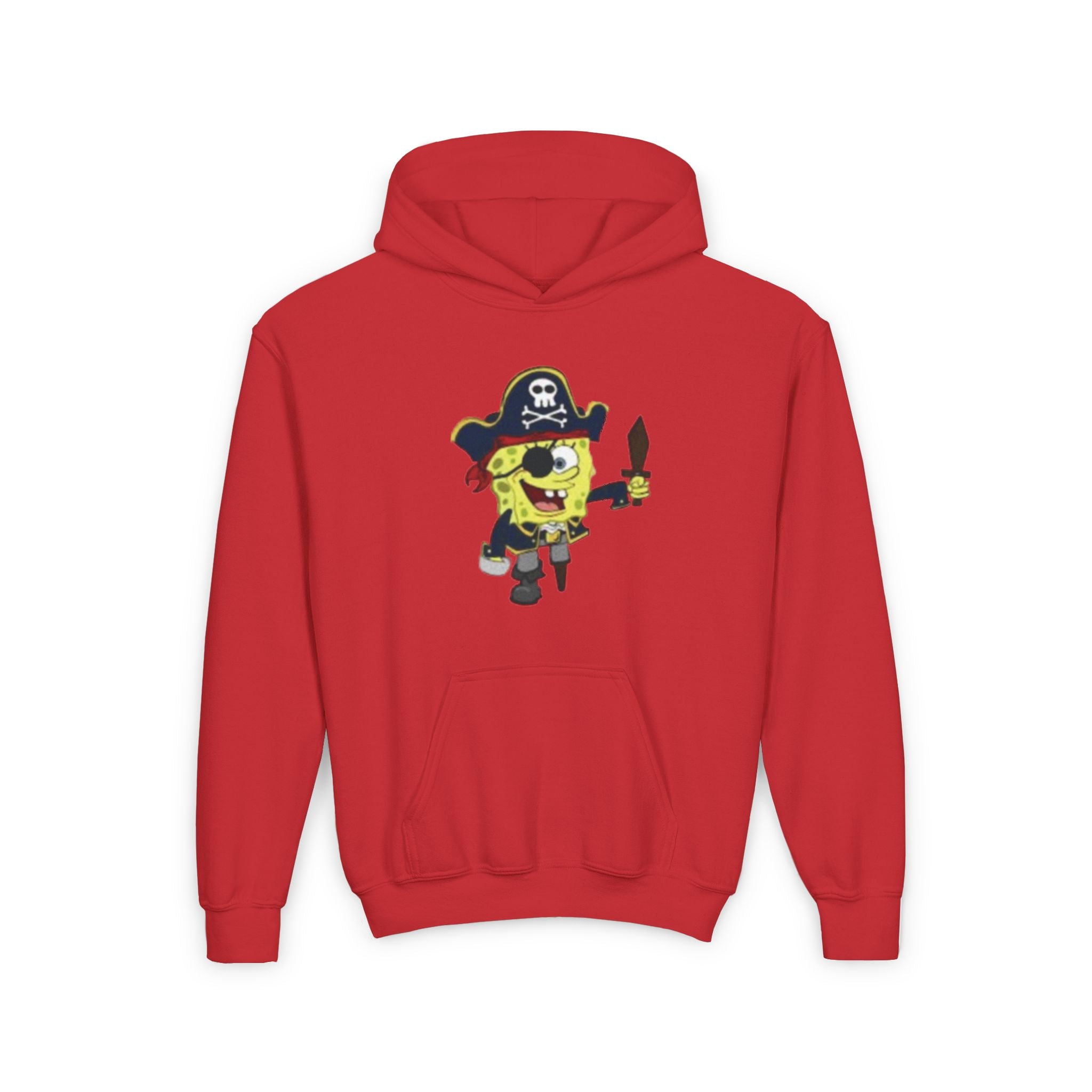 Youth Heavy Blend Hooded Sweatshirt Red