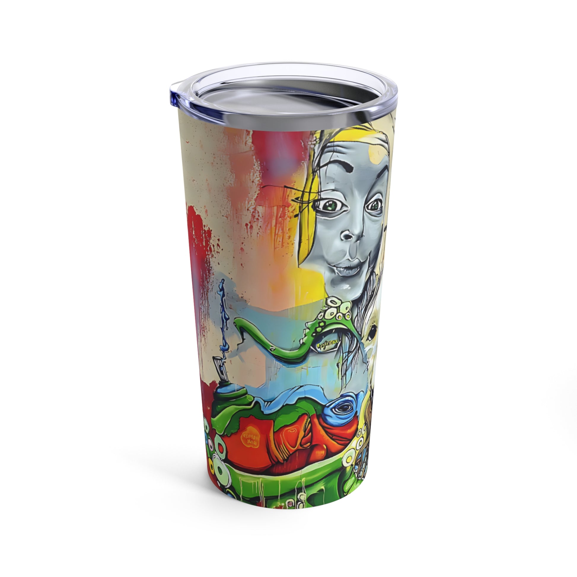 Street Art Tumbler 20oz - Unique Tumbler for Art Enthusiasts