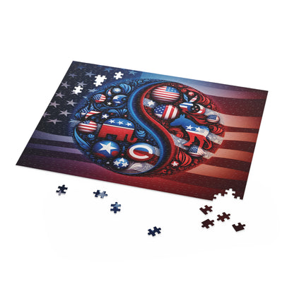 Patriotic Pride Jigsaw Puzzle (120, 252, 500-Piece)