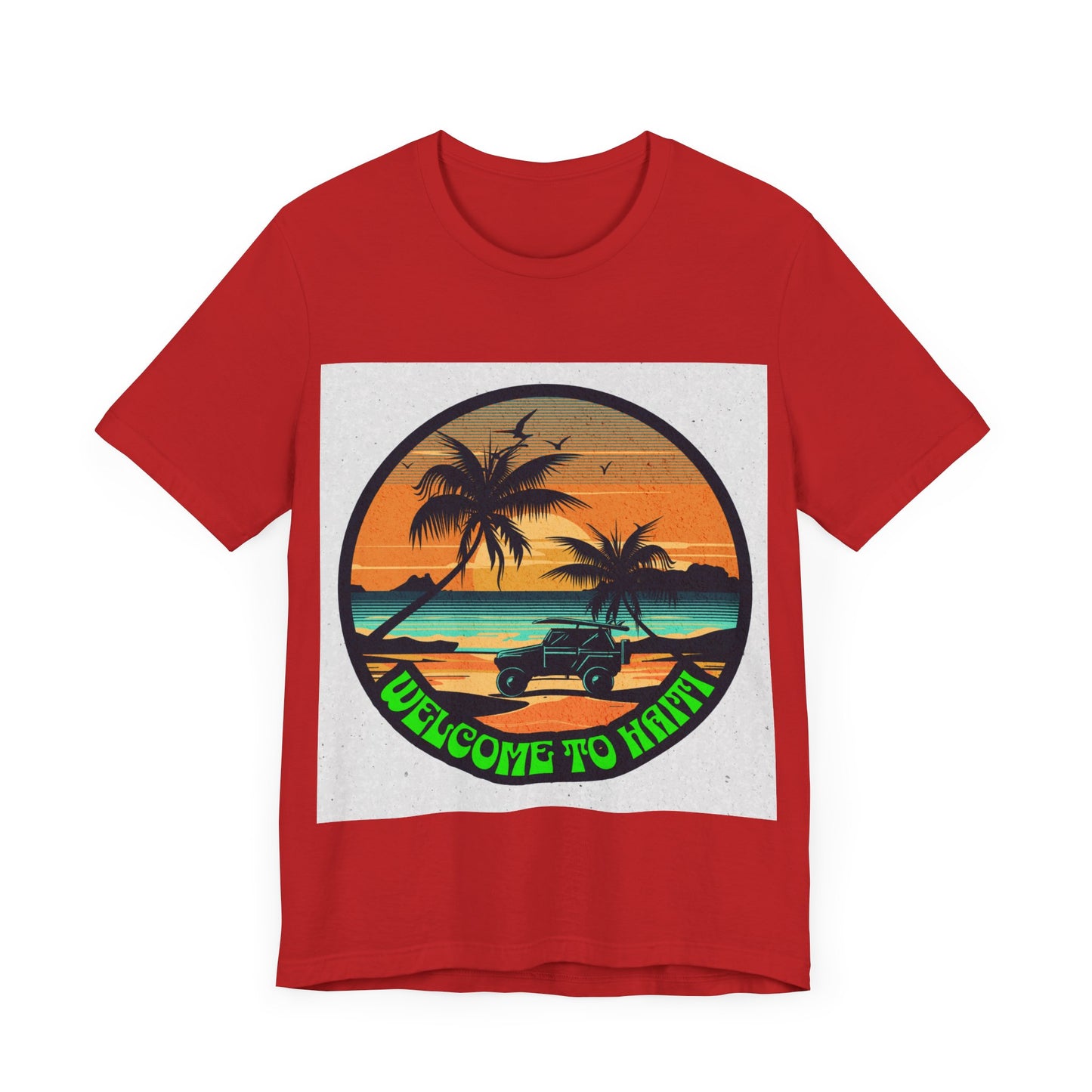 Welcome to Haiti - Unisex Jersey Short Sleeve Tee