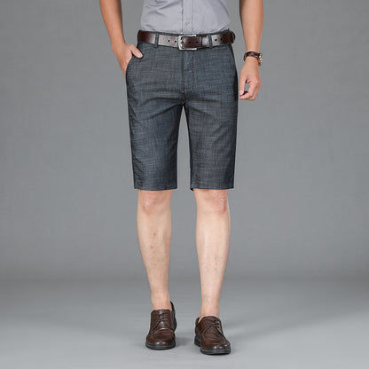 Summer Men's Loose Thin Denim Shorts