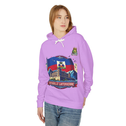 Citadelle Laferrière Haitian Pride Hoodie – Custom Hooded Sweatshirt with Flag Illustration