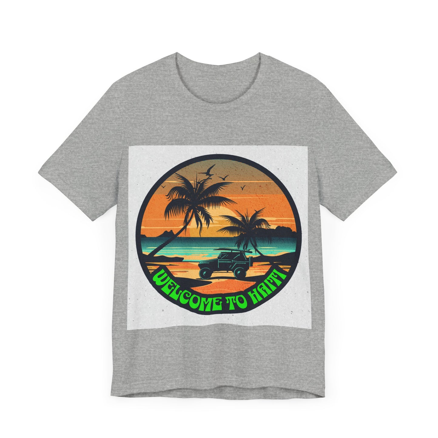 Welcome to Haiti - Unisex Jersey Short Sleeve Tee