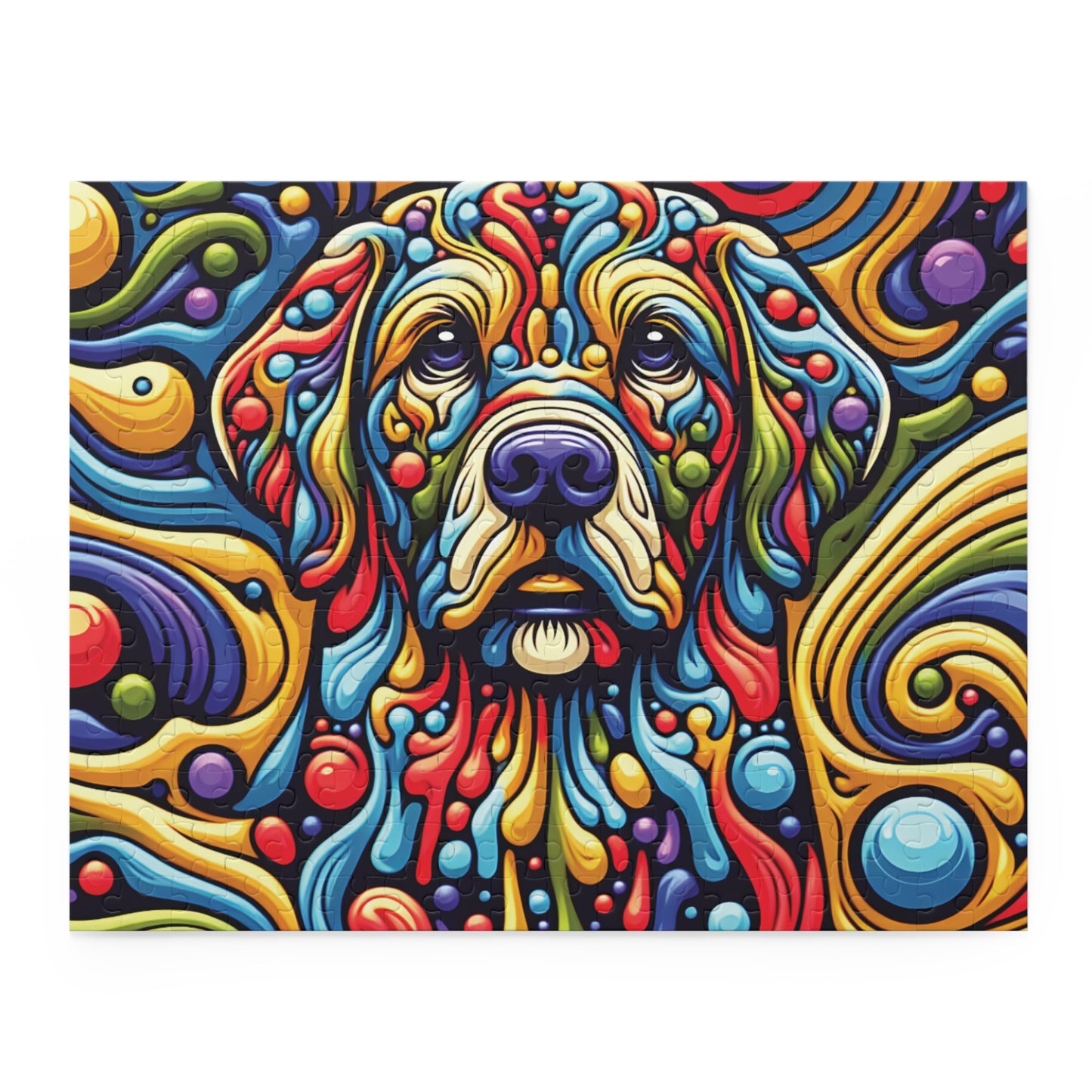 Dog Lovers' Art Puzzle (120, 252, 500-Piece) 14" × 11" (252 pcs)