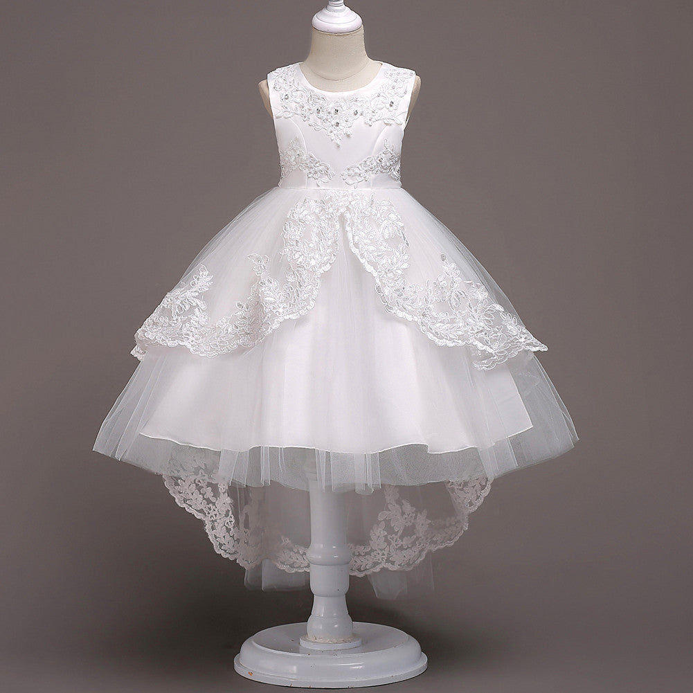 Children's dresses princess dresses White