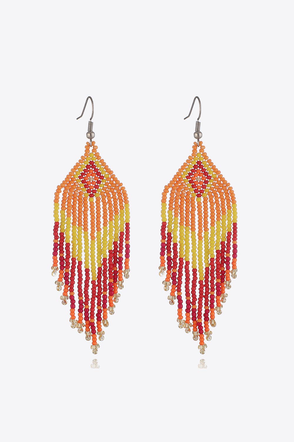 Beaded Dangle Earrings Style F One Size