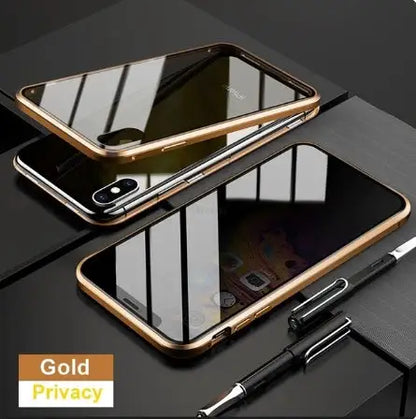 Privacy Phone Case Gold iPhone 12