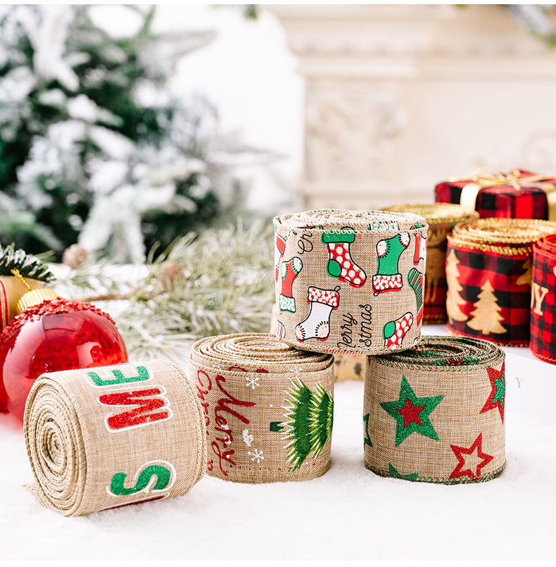 Christmas Polyester Ribbon