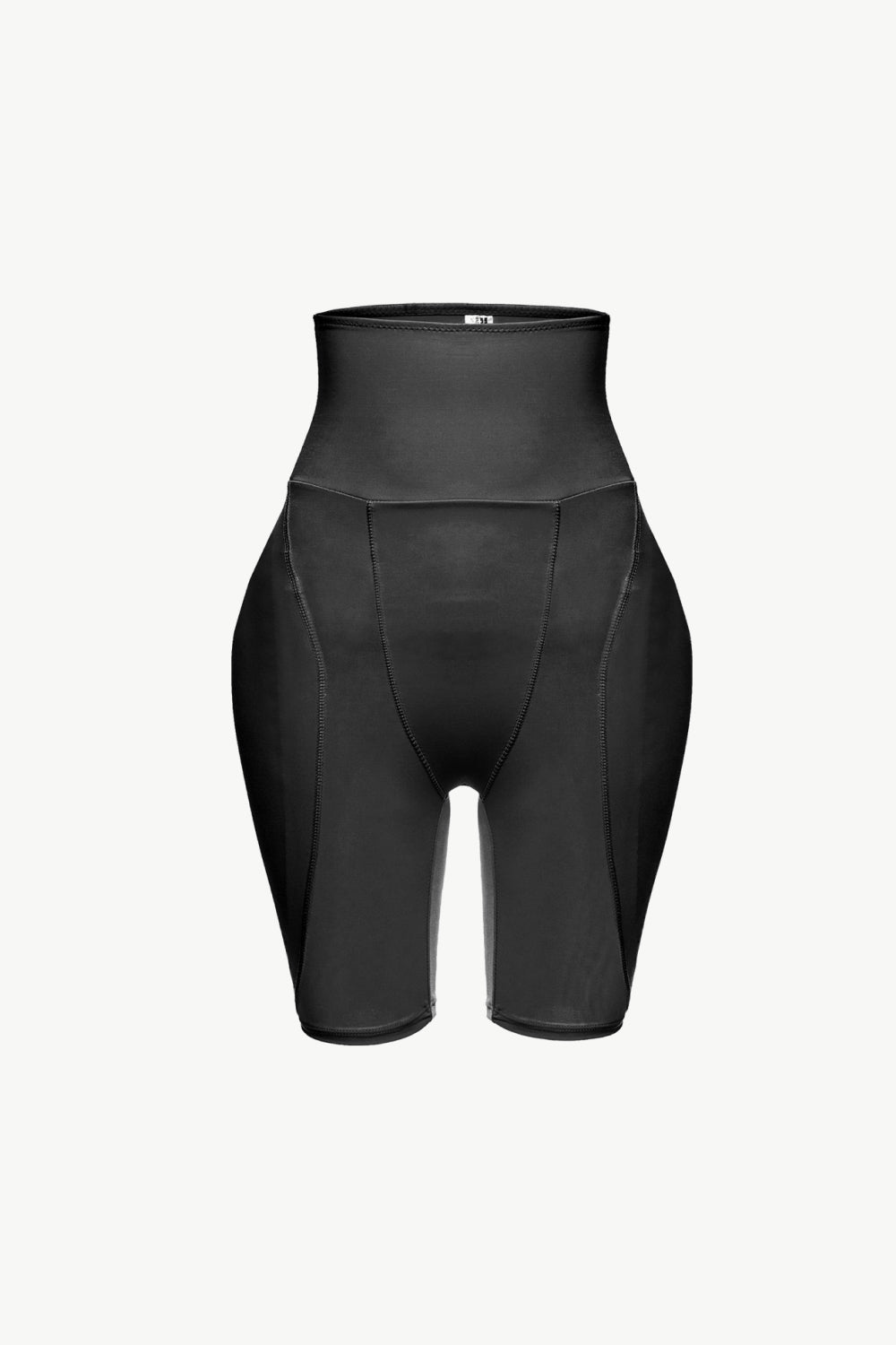 Full Size High Waisted Pull-On Shaping Shorts Black