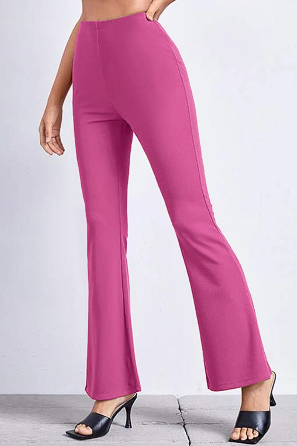 High Rise Flare Pants - Thandynie